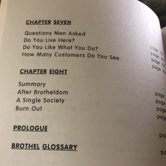 Accents The Brothel Bible The Cathouse Experience By The Sisters Of